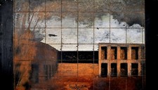 LUCA PIGNATELLI olio su tavola