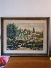 quadro olio su tela o tavola