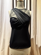 Pinko VTG Unworn Draped Lace Top Cost $350