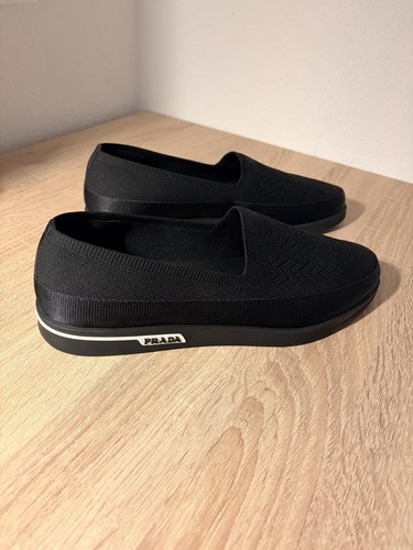 Scarpe slip prada knit st - prada,