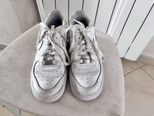 NIKE AIR FORCE 1, White, In Good Condition, For Men, Number 38.5