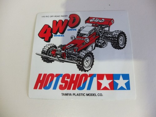 Adesivo tamiya 4wd hotshot - tamiya,