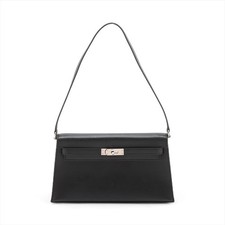 Hermès Kelly Elan Chèvre Shamukira Nero B: 2023