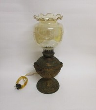 ✅ ANTICA LAMPADA CON PUTTI