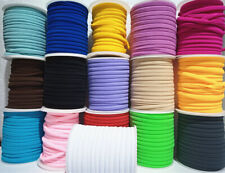 1mt nastrino fettuccia lycra elastico cucito per bracciale collana vari colori