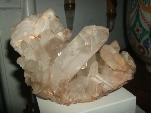 Minerale punta drusa quarzo - punta,