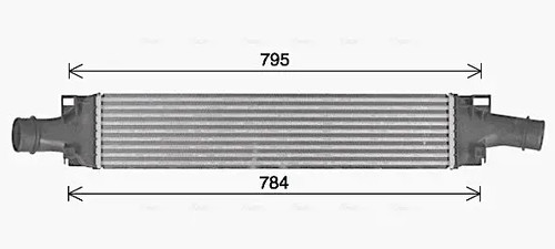 Radiatore intercooler