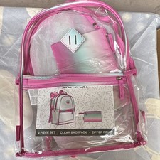 JanSport Clear Pink Backpack 2