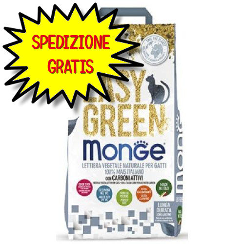 Monge lettiera vegetale easy - monge,