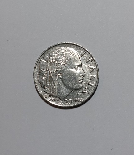 Italia centesimi 1940 - 20, (