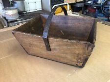 vecchia  cassetta da lavoro in