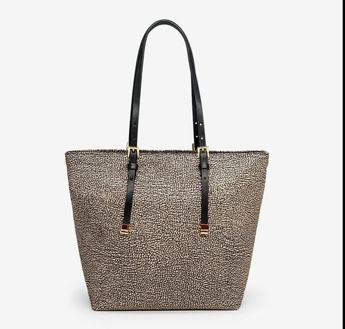 Borbonese shopping bag in - borbonese,