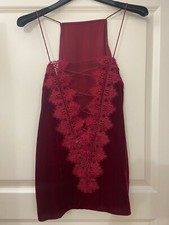Cami nyc top - vellutò, rosso