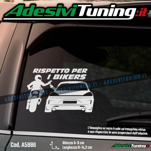 Adesivo rispetto per - rispetto, i