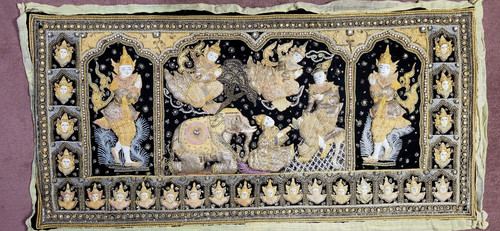 Arazzo birmano tailandese