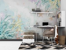 Carta da parati 3D pesce