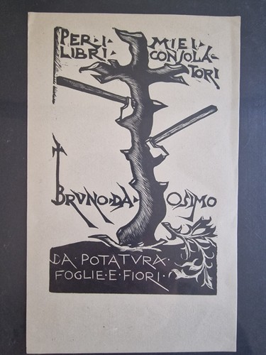 Bruno osimo ex - bruno, libris