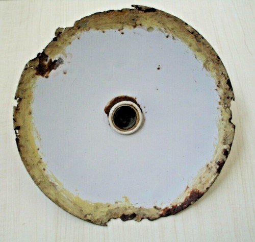 Piatto luce ferro smaltato - ferro,