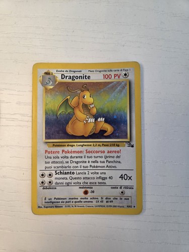Pokémon dragonite holo - 4/62,