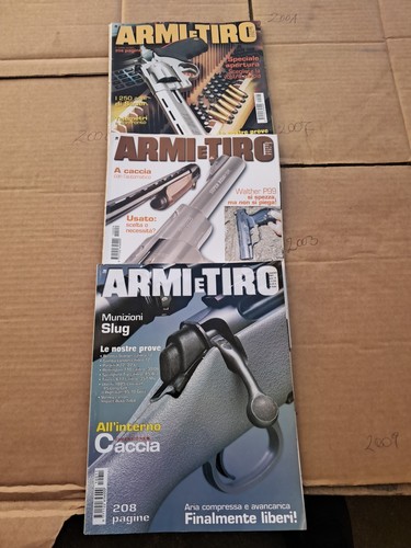 Riviste armi tiro - riviste, 2001