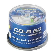 50 Traxdata Ritek CD-R bianco