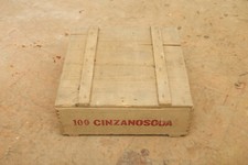 CASSA/SCATOLA IN LEGNO CINZANO