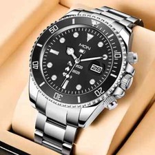 NUOVO SMARTWATCH 2022 UOMO IN ACCIAIO OROLOGIO SPORT COMPATIBILE IPHONE ANDROID 