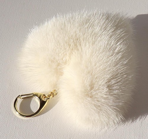 Visone ciondolo cuore cappotto - cuore,