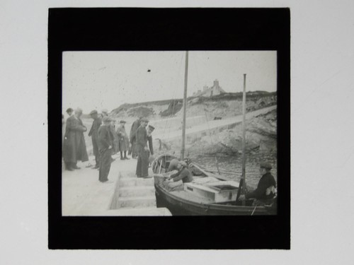 Fishermen boat stone pier - boat,