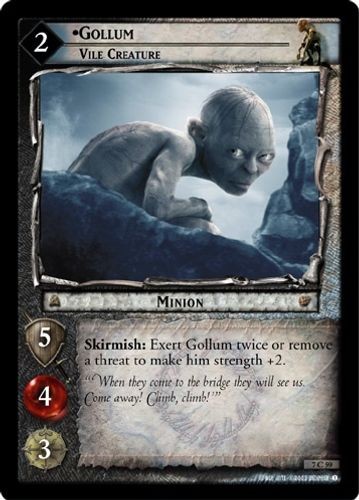 Gollum vile creature the - vile,