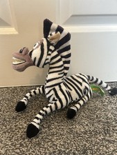Peluche giocattolo morbido Dreamworks Madagascar Marty zebra piccolo 2004 peluche