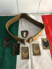 LOTTO 5 ARTICOLI ORIGINALI ESERCITO ITALIANO NO ELMETTO WW2