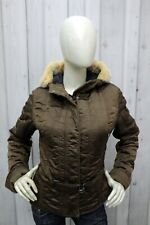 Giubbotto Refrigiwear Donna Taglia L Marrone Giubbino Giacca Jacket Woman Logo 