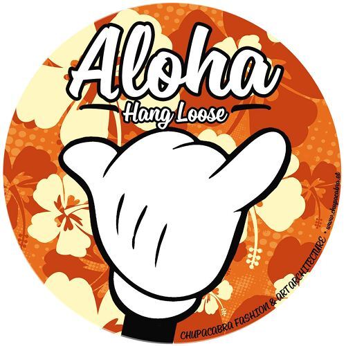 Adesivo aloha surfer sticker - aloha,