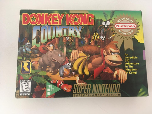 Donkey kong country super - donkey, (super