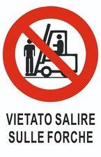 CARTELLO SEGNALETICO - VIETATO