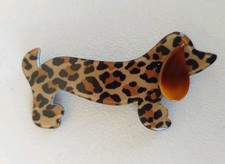 "Lea Stein" Dachshund dog