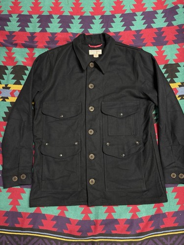 Giacca filson nera mackinaw - giacca,