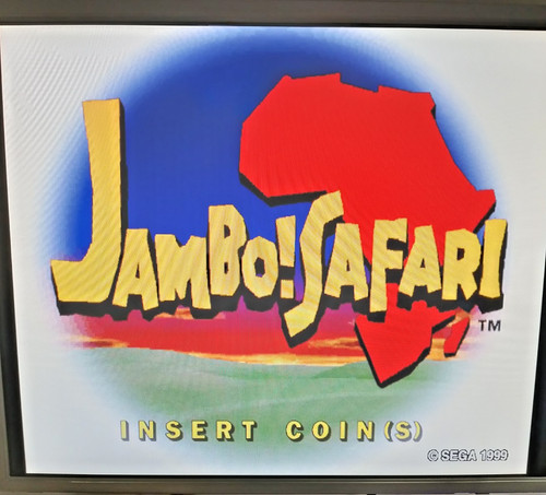 Sega naomi jumbo safari - safari, arcade