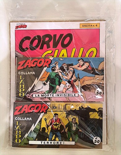 Strisce zagor n4 - di, u.