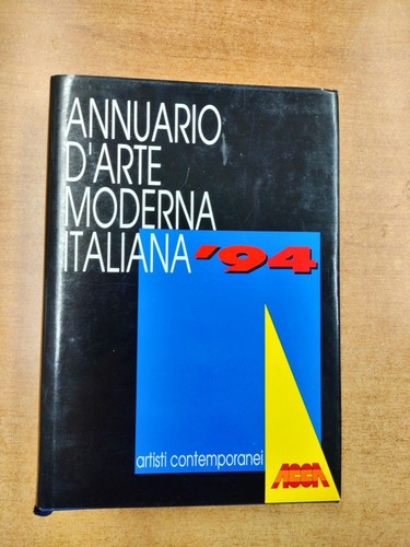 Annuario arte moderna - annuario, d'arte