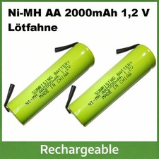 2x AA NiMH 2000 mAh 1,2 V