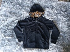 Felpa con zip e cappuccio