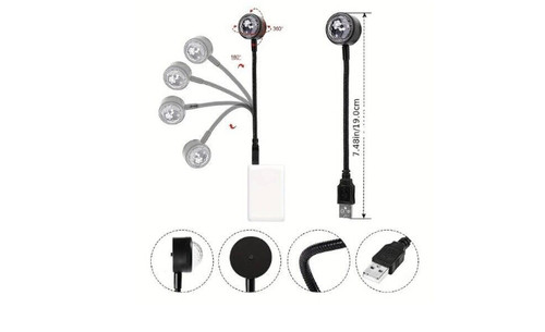 Lampada led usb atmosfera - lampada,