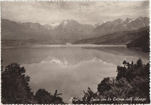 Lago croce con - lago,