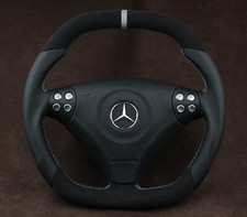 Originale Mercedes R171 W203 tacca superiore su misura piatta superiore e inferiore spessa Alcantara