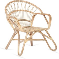 Poltrona in vimini rattan