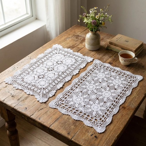 Pezzi tovaglie vintage - 2,