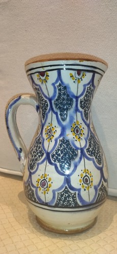Brocca vaso marocchino safi - safi, in