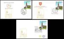 2020 - Aquileia - Le tre buste FDC - Emissione Congiunta SMOM-ITALIA-VATICANO